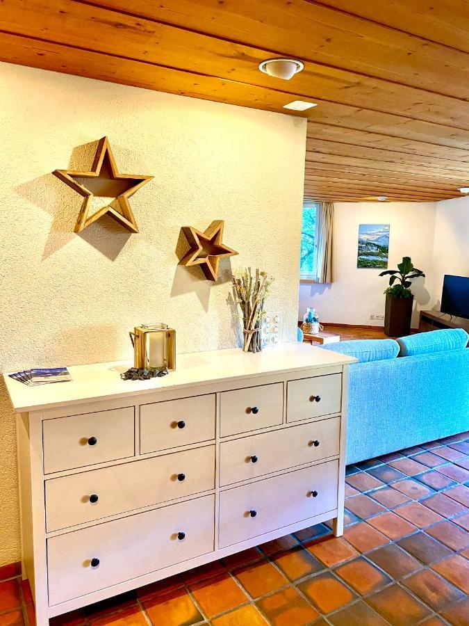 Appartement Aareschlucht- Grandiose Aussicht Fuer 2-6 Pers. Meiringen Eksteriør bilde