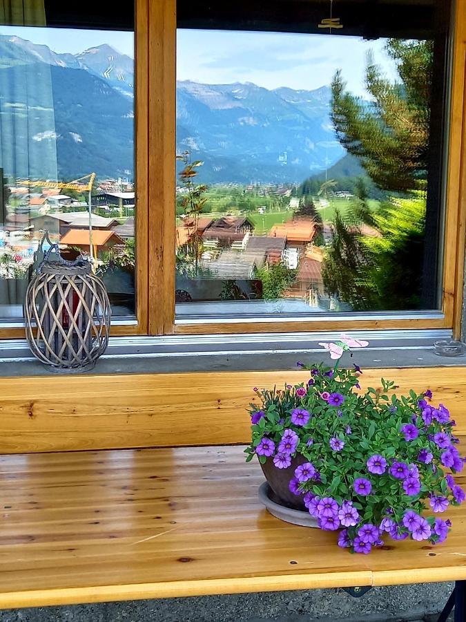 Appartement Aareschlucht- Grandiose Aussicht Fuer 2-6 Pers. Meiringen Eksteriør bilde