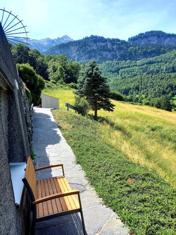 Appartement Aareschlucht- Grandiose Aussicht Fuer 2-6 Pers. Meiringen Eksteriør bilde